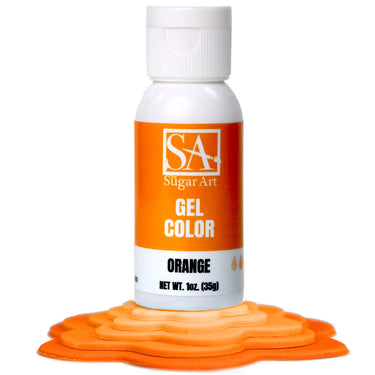 Orange Gel Color 1oz (35g)